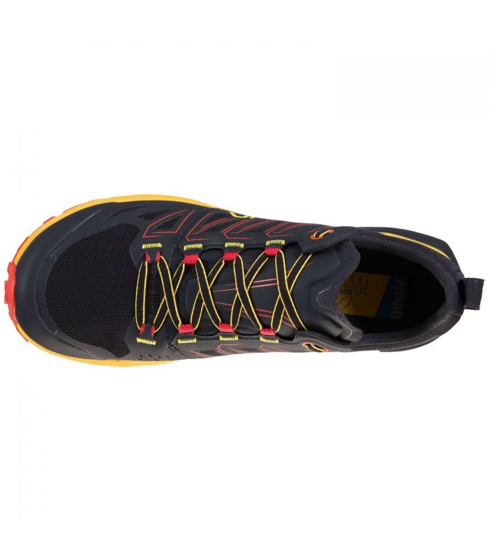 Compra online Zapatillas La Sportiva Jackal Hombre Black Yellow en oferta al mejor precio
