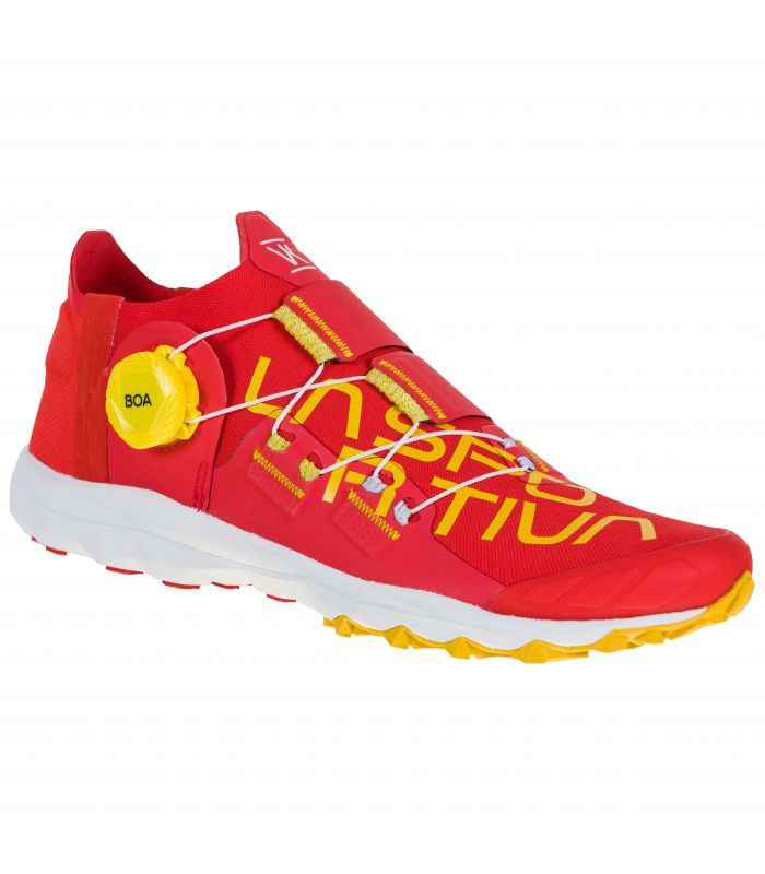 Compra online Zapatillas La Sportiva VK Boa® Rosa-amarillo Mujer en oferta al mejor precio