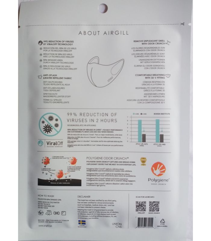 Compra online Mascarilla Ternua AirGill Mask en oferta al mejor precio