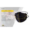 Mascarilla facial La Sportiva Stratos Negro