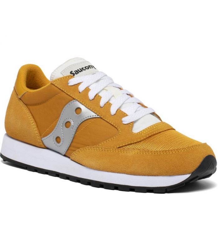 Compra online Zapatillas Saucony Jazz Original Vintage Hombre Yellow White Silver en oferta al mejor precio