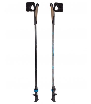 Bastones Ternua Walking Pole Black Duch Blue