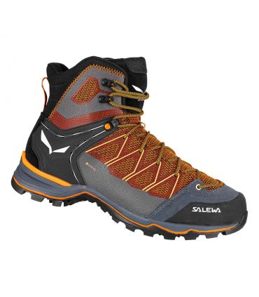 Botas Salewa MS MTN Trainer Lite Mid GTX Hombre Black Carrot
