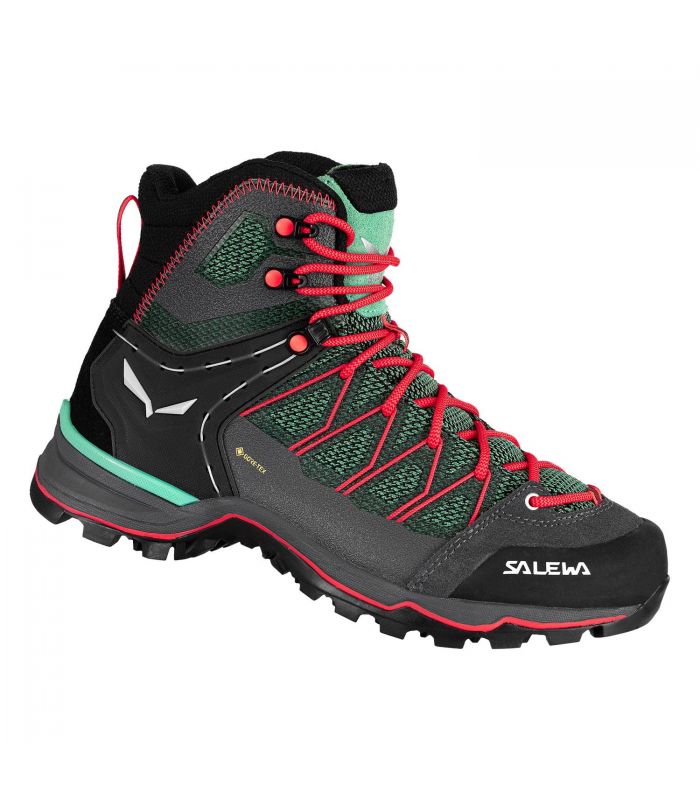 Compra online Botas Salewa WS MTN Trainer Lite Mid GTX Mujer Green en oferta al mejor precio