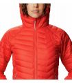 Chaqueta Columbia Powder Lite Hooded Mujer Bold Orange