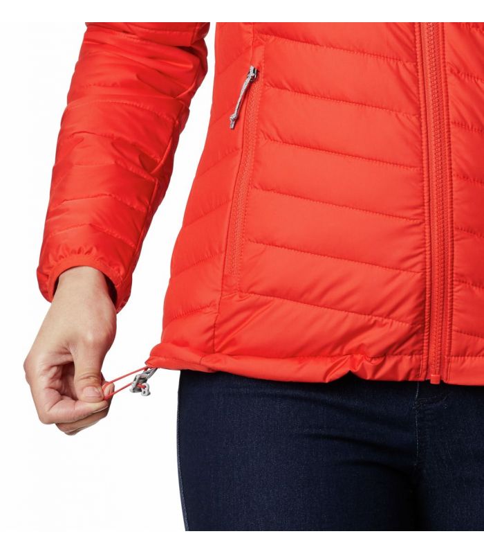 Compra online Chaqueta Columbia Powder Lite Hooded Mujer Bold Orange en oferta al mejor precio