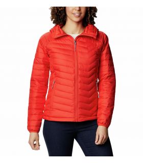 Chaqueta Columbia Powder Lite Hooded Mujer Bold Orange