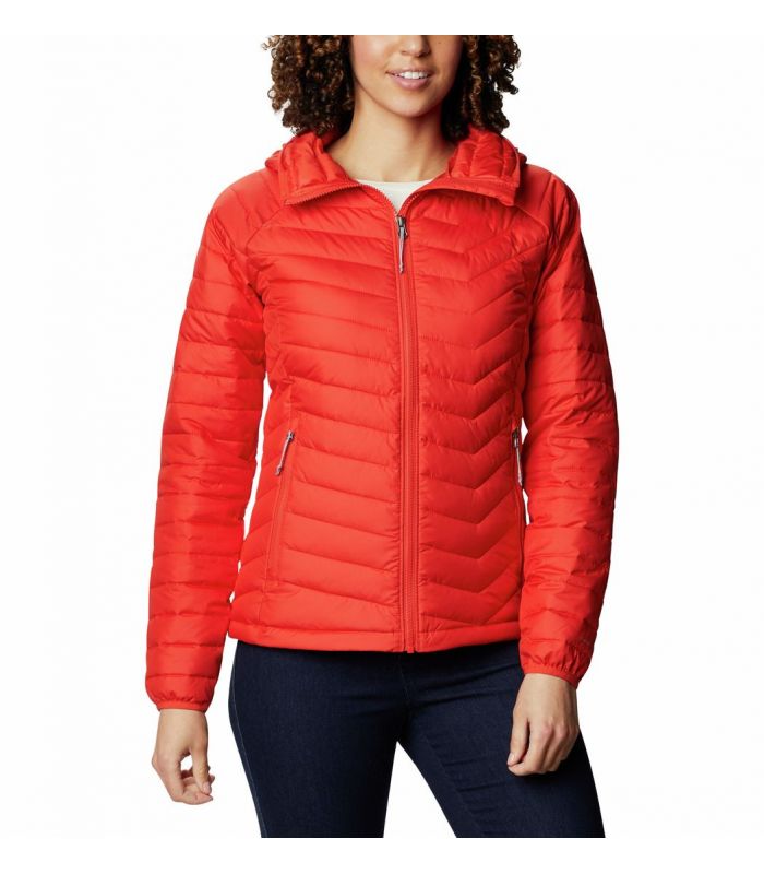 Compra online Chaqueta Columbia Powder Lite Hooded Mujer Bold Orange en oferta al mejor precio