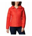 Chaqueta Columbia Powder Lite Hooded Mujer Bold Orange