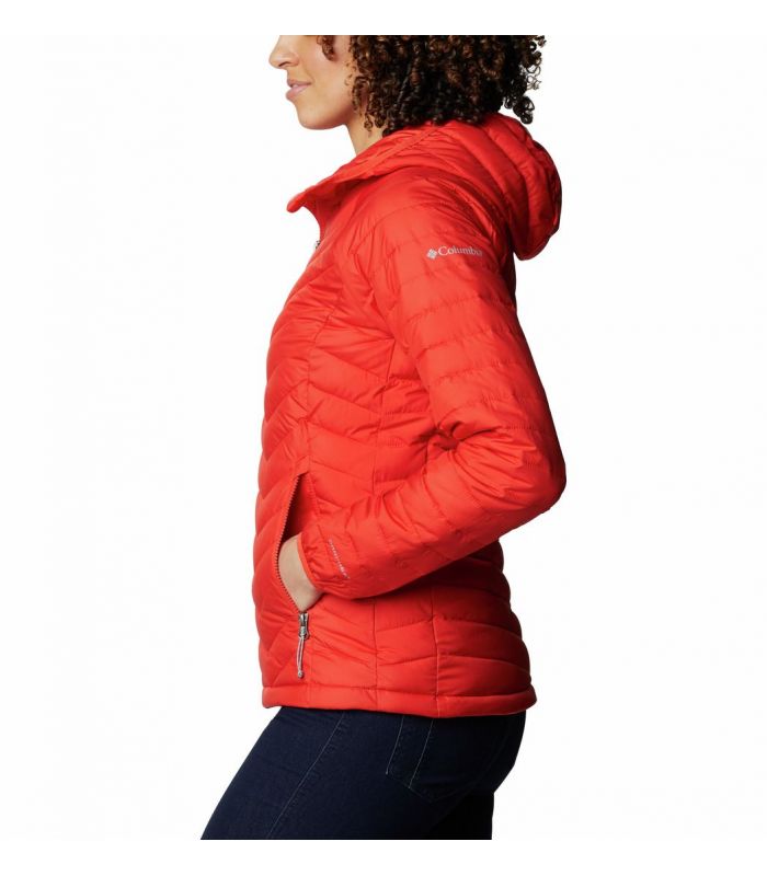 Compra online Chaqueta Columbia Powder Lite Hooded Mujer Bold Orange en oferta al mejor precio