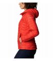 Chaqueta Columbia Powder Lite Hooded Mujer Bold Orange