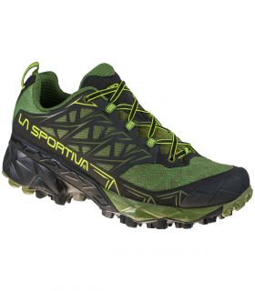 Zapatillas La Sportiva Akyra Hombre Olive Neon