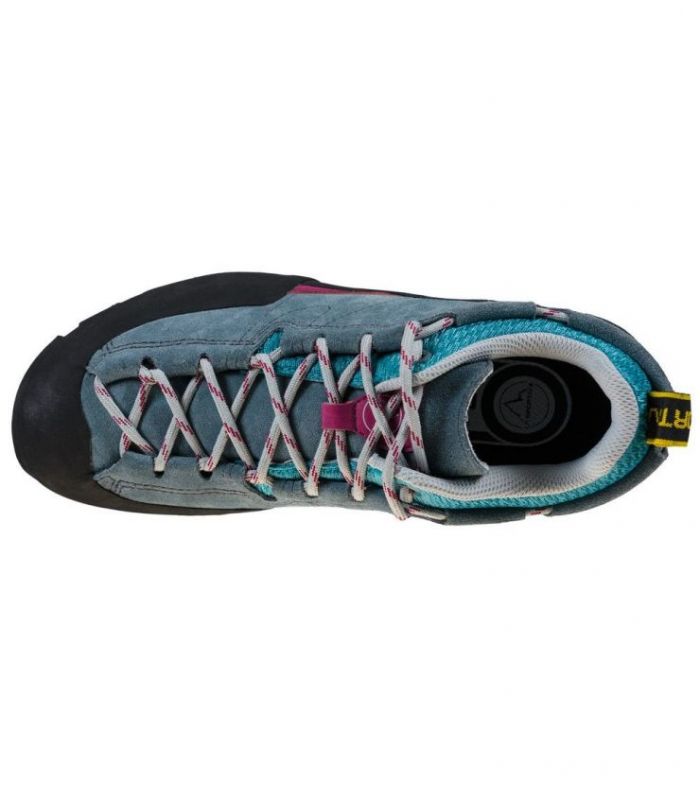 Compra online ZAPATILLAS La Sportiva Boulder X  Slate-Red Plum Mujer en oferta al mejor precio