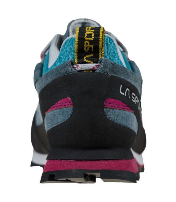 Compra online ZAPATILLAS La Sportiva Boulder X  Slate-Red Plum Mujer en oferta al mejor precio