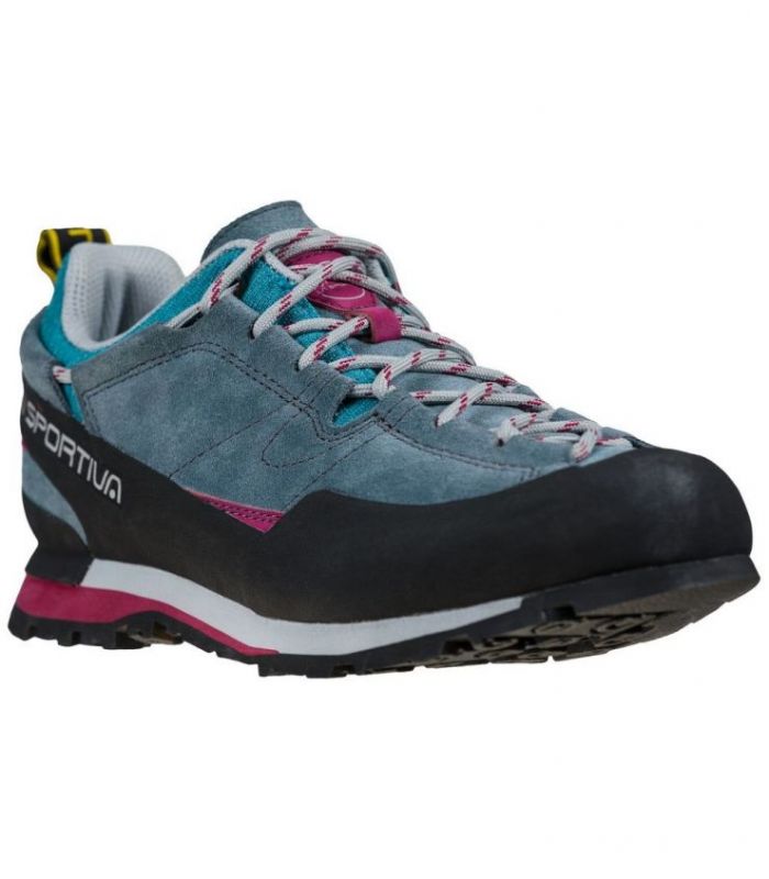 Compra online ZAPATILLAS La Sportiva Boulder X  Slate-Red Plum Mujer en oferta al mejor precio
