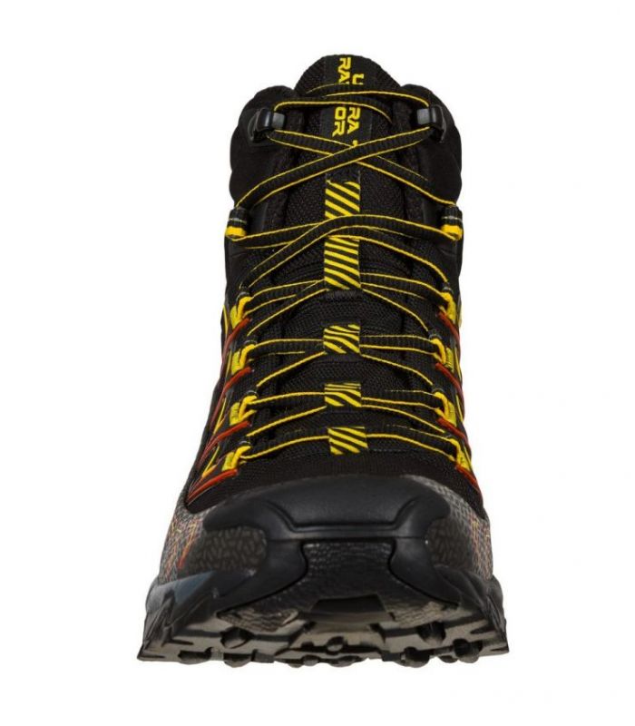 Compra online Botas La Sportiva Ultra Raptor II Mid GTX Hombre Black Yellow en oferta al mejor precio