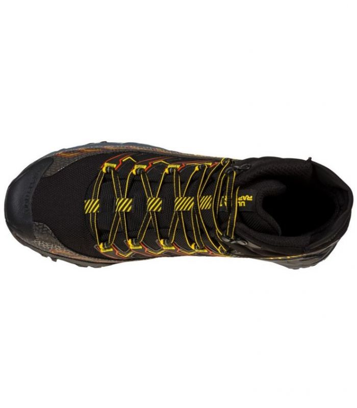 Compra online Botas La Sportiva Ultra Raptor II Mid GTX Hombre Black Yellow en oferta al mejor precio