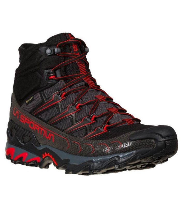 Compra online Botas La Sportiva Ultra Raptor II Mid GTX Hombre Black Goji en oferta al mejor precio
