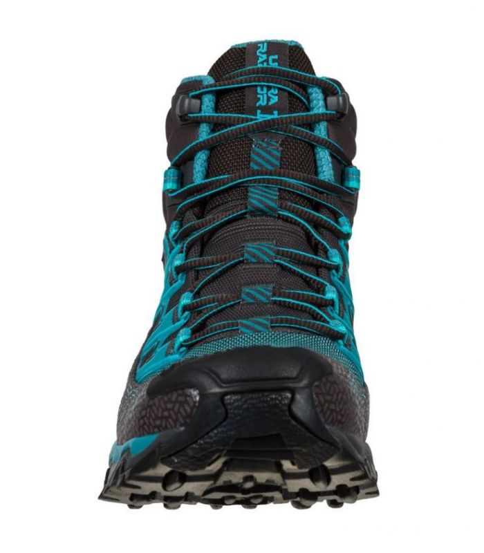 Compra online Botas La Sportiva Ultra Raptor II Mid Wide GTX Mujer Carbon Topaz en oferta al mejor precio
