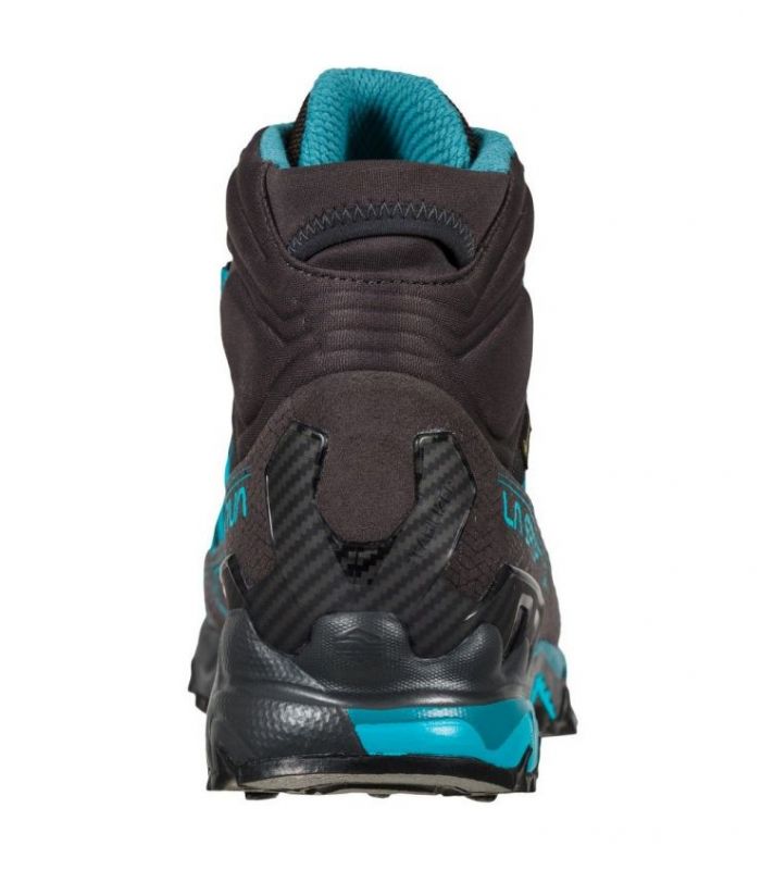 Compra online Botas La Sportiva Ultra Raptor II Mid Wide GTX Mujer Carbon Topaz en oferta al mejor precio