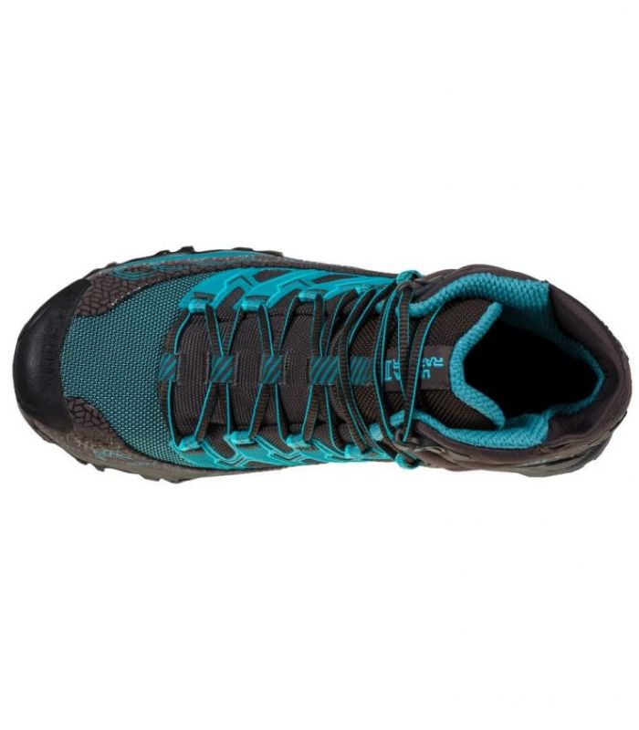 Compra online Botas La Sportiva Ultra Raptor II Mid Wide GTX Mujer Carbon Topaz en oferta al mejor precio