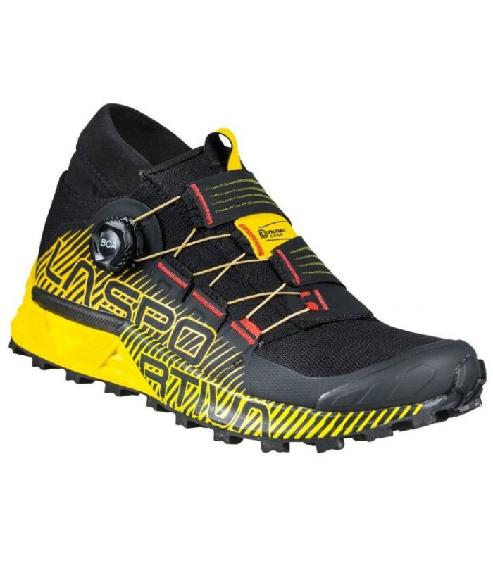 Compra online Zapatillas La Sportiva Cyklon Hombre Black Yellow en oferta al mejor precio