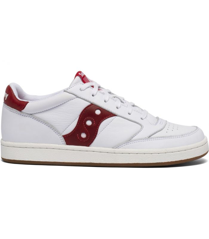 Compra online Zapatillas Saucony Jazz Court Hombre White Red en oferta al mejor precio