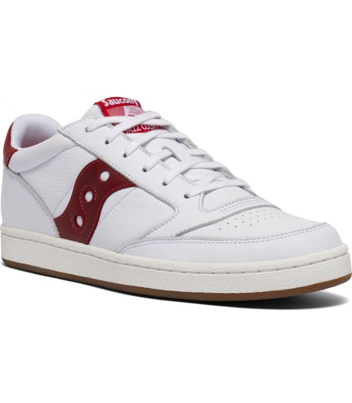 Compra online Zapatillas Saucony Jazz Court Hombre White Red en oferta al mejor precio