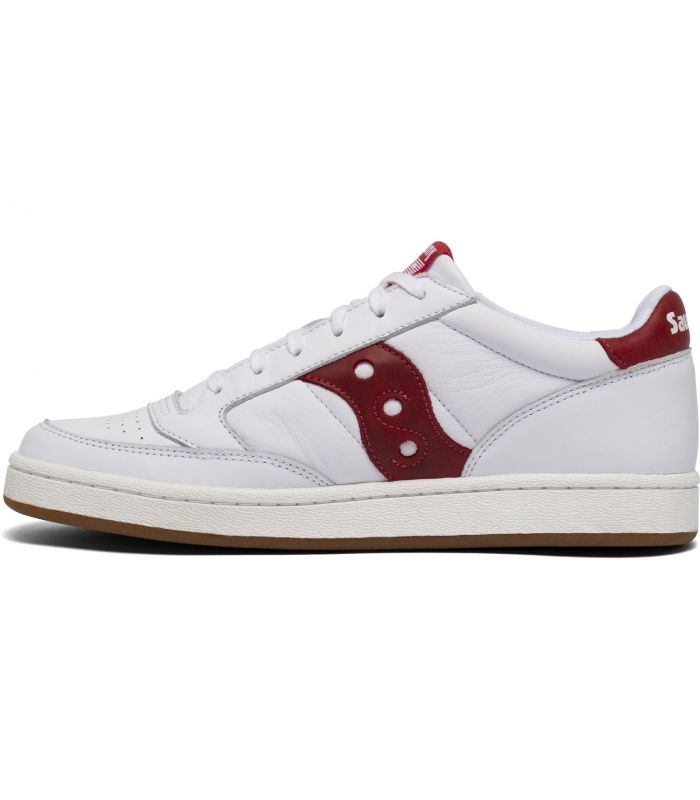 Compra online Zapatillas Saucony Jazz Court Hombre White Red en oferta al mejor precio