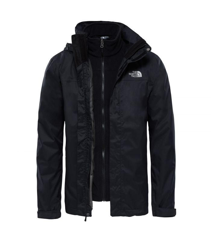 Compra online Chaqueta The North Face Evolve II Triclimate Hombre Negro en oferta al mejor precio