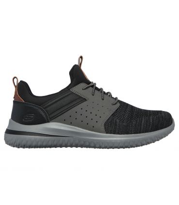 Zapatillas Skechers Delson 3.0 Cicada Hombre Black