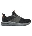 Compra online Zapatillas Skechers Delson 3.0 Cicada Hombre Black en oferta al mejor precio