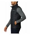Compra online Chaleco Columbia Powder Lite Hombre Negro en oferta al mejor precio