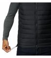 Compra online Chaleco Columbia Powder Lite Hombre Negro en oferta al mejor precio