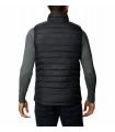 Compra online Chaleco Columbia Powder Lite Hombre Negro en oferta al mejor precio