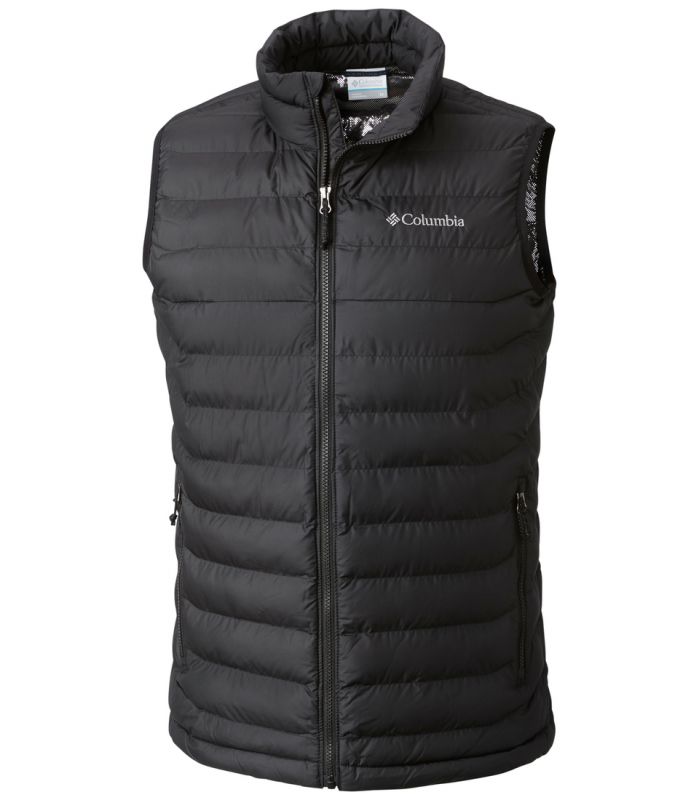 Compra online Chaleco Columbia Powder Lite Hombre Negro en oferta al mejor precio