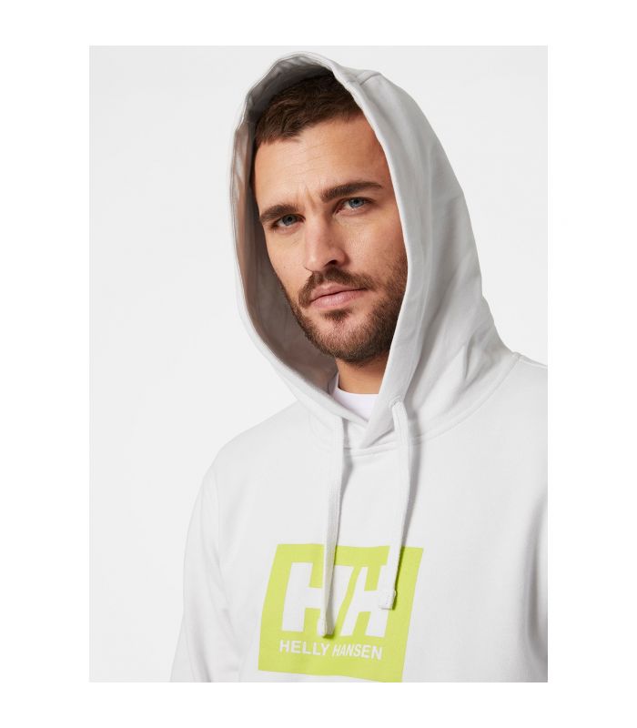 Compra online Sudadera Helly Hansen HH Box Hoodie Hombre Nimbus en oferta al mejor precio