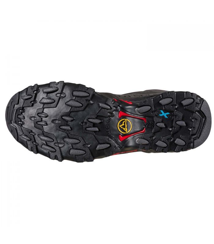Compra online Botas La Sportiva Ultra Raptor II Mid Leather GTX Hombre Carbon Red en oferta al mejor precio