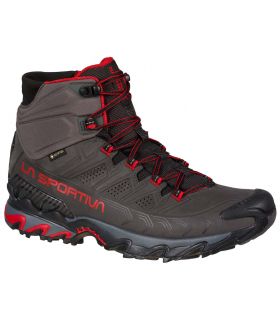 Botas La Sportiva Ultra Raptor II Mid Leather GTX Hombre Carbon Red