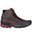 Compra online Botas La Sportiva Ultra Raptor II Mid Leather GTX Hombre Carbon Red en oferta al mejor precio