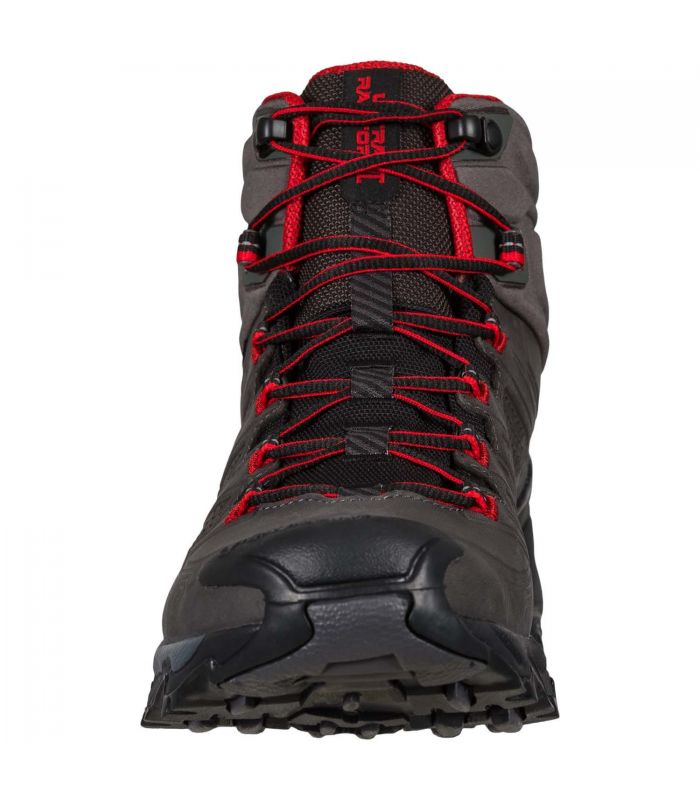 Compra online Botas La Sportiva Ultra Raptor II Mid Leather GTX Hombre Carbon Red en oferta al mejor precio