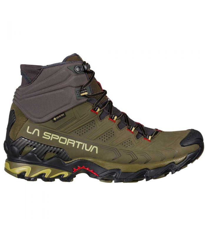 Compra online Botas La Sportiva Ultra Raptor II Mid Leather GTX Hombre Ivy Red en oferta al mejor precio