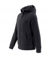 Compra online Sudadera Joluvi Hoodie Zip Hombre Negro en oferta al mejor precio