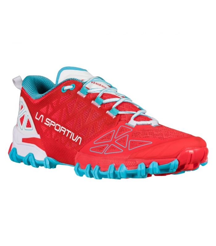 Compra online Zapatillas La Sportiva Bushido II Mujer Hibiscus Malibu Blue en oferta al mejor precio