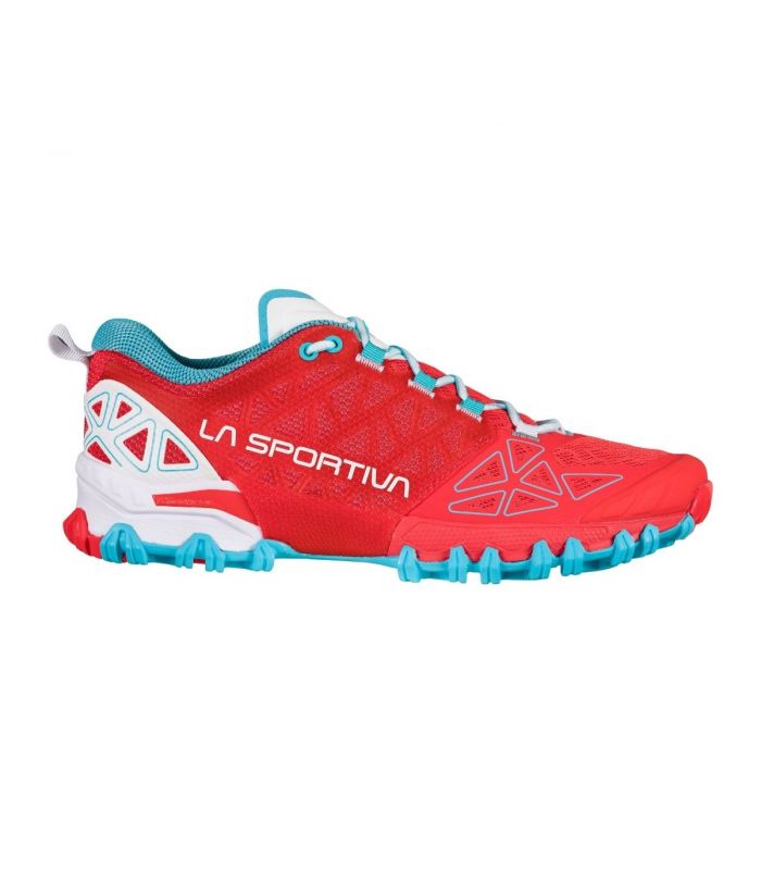 Compra online Zapatillas La Sportiva Bushido II Mujer Hibiscus Malibu Blue en oferta al mejor precio