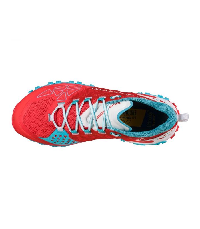Compra online Zapatillas La Sportiva Bushido II Mujer Hibiscus Malibu Blue en oferta al mejor precio