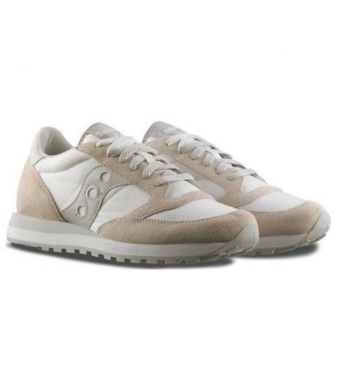 Compra online Zapatillas Saucony Jazz Original Hombre White Grey en oferta al mejor precio