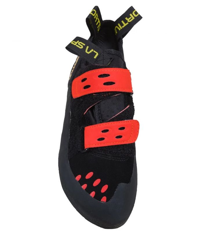 Compra online Pies de gato La Sportiva Tarantula Hombre Black Poppy en oferta al mejor precio
