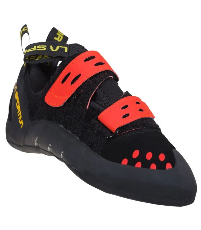 Compra online Pies de gato La Sportiva Tarantula Hombre Black Poppy en oferta al mejor precio