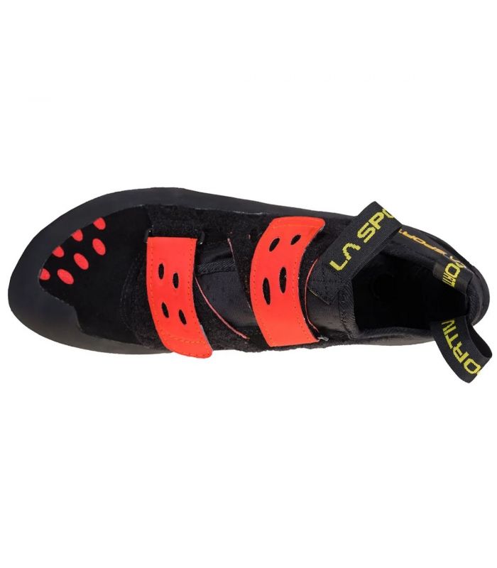 Compra online Pies de gato La Sportiva Tarantula Hombre Black Poppy en oferta al mejor precio